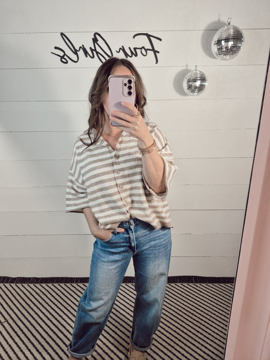 *NEW* Penny Striped Cardigan