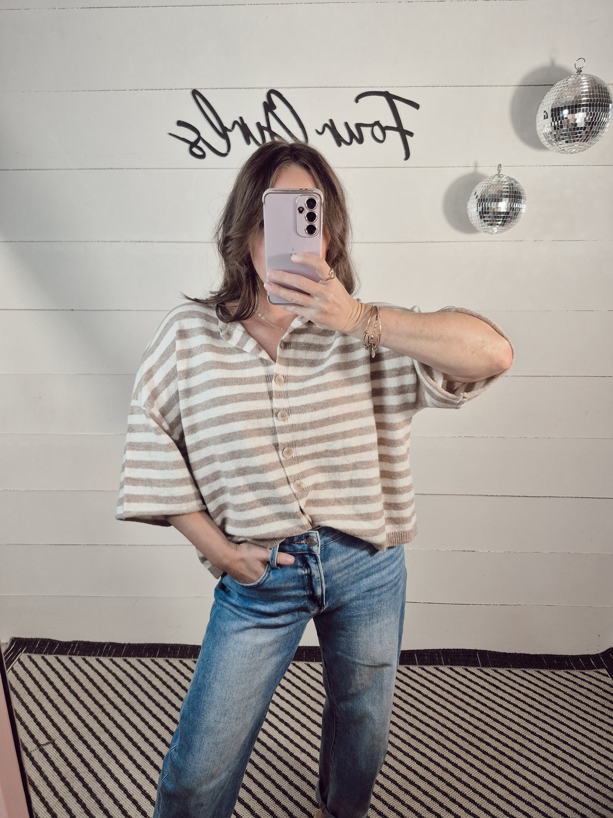 *NEW* Penny Striped Cardigan