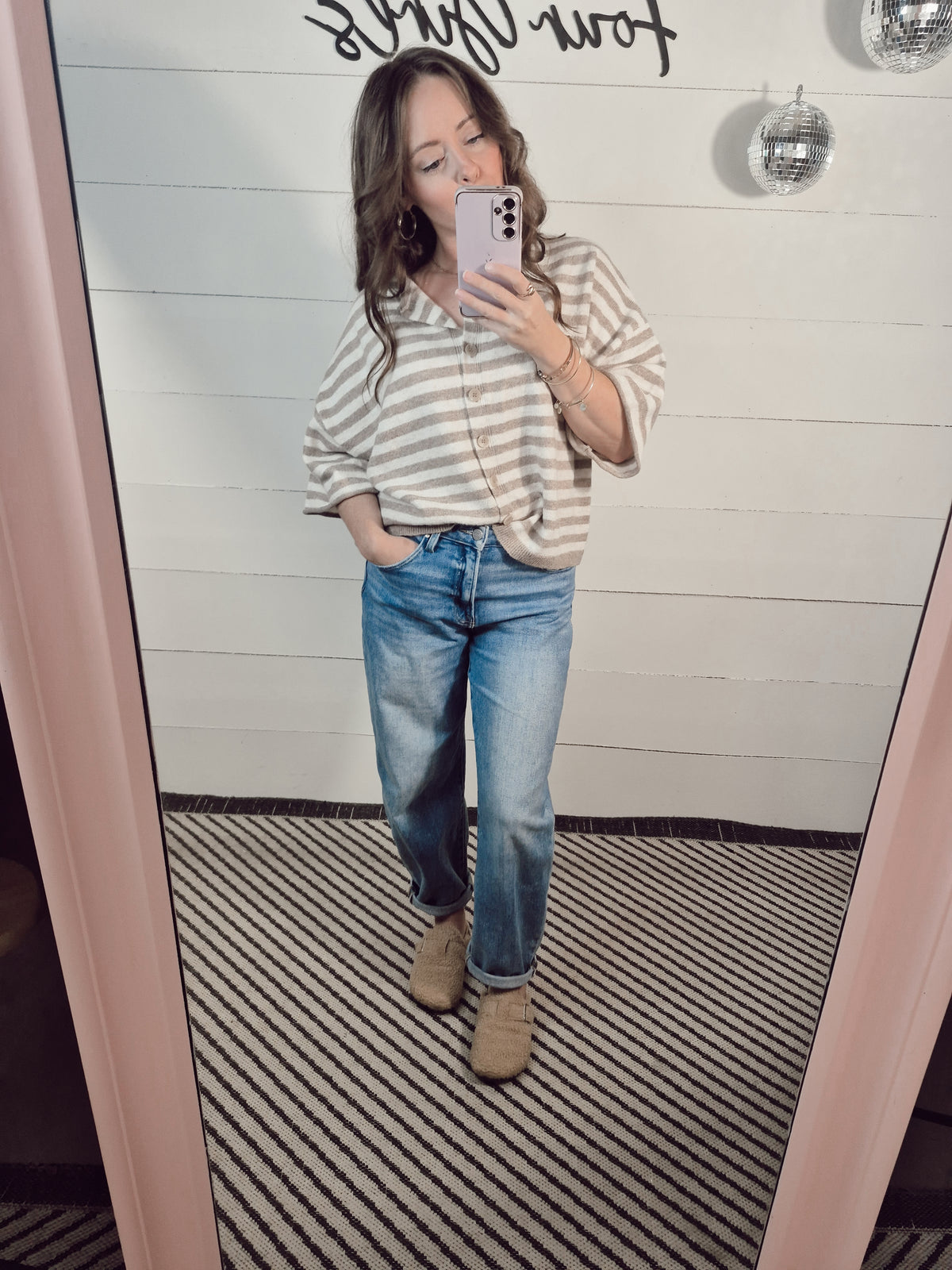 *NEW* Penny Striped Cardigan