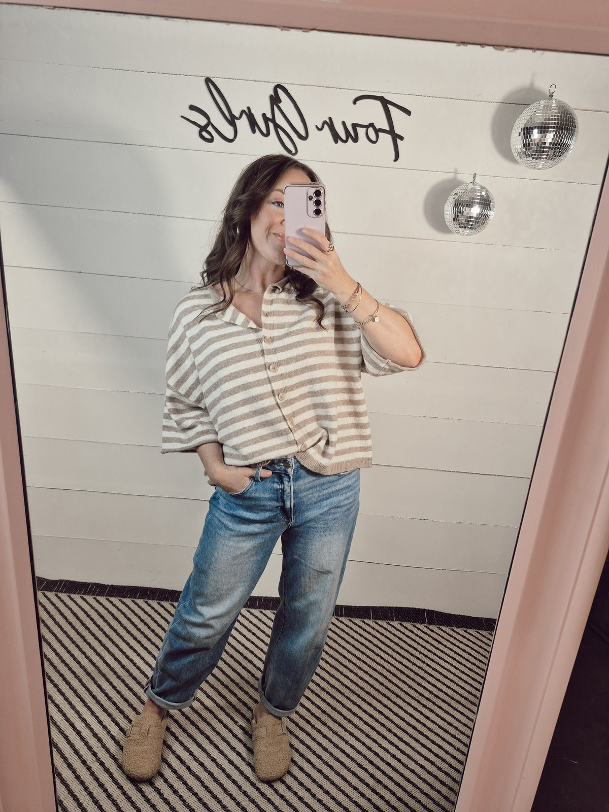 *NEW* Penny Striped Cardigan