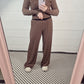 *NEW* Carmen Ribbed Wide Leg Pant