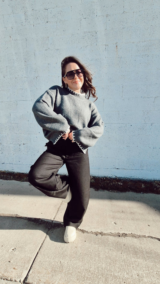 *NEW* Annie Scalloped Sweater