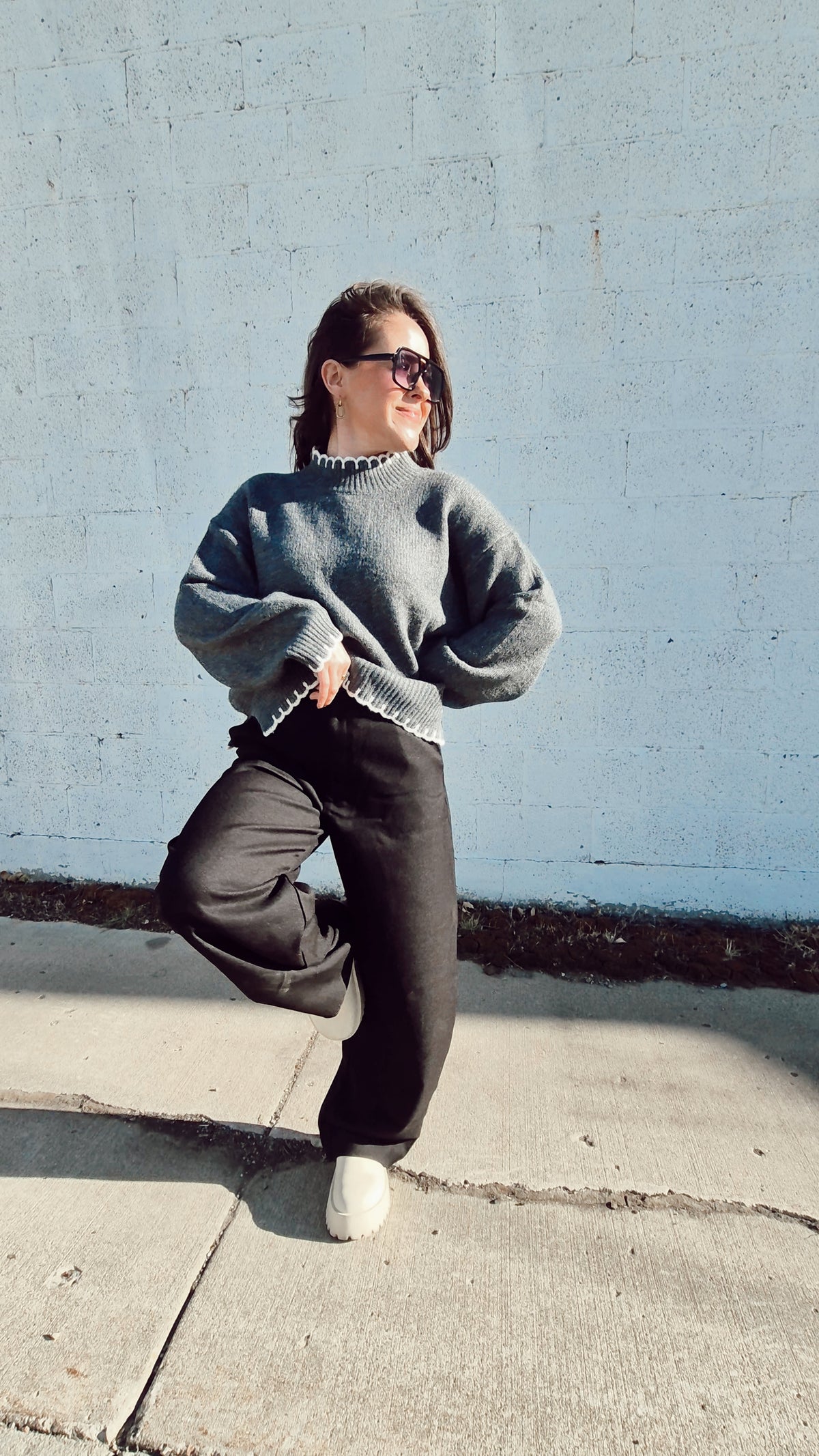 *NEW* Annie Scalloped Sweater