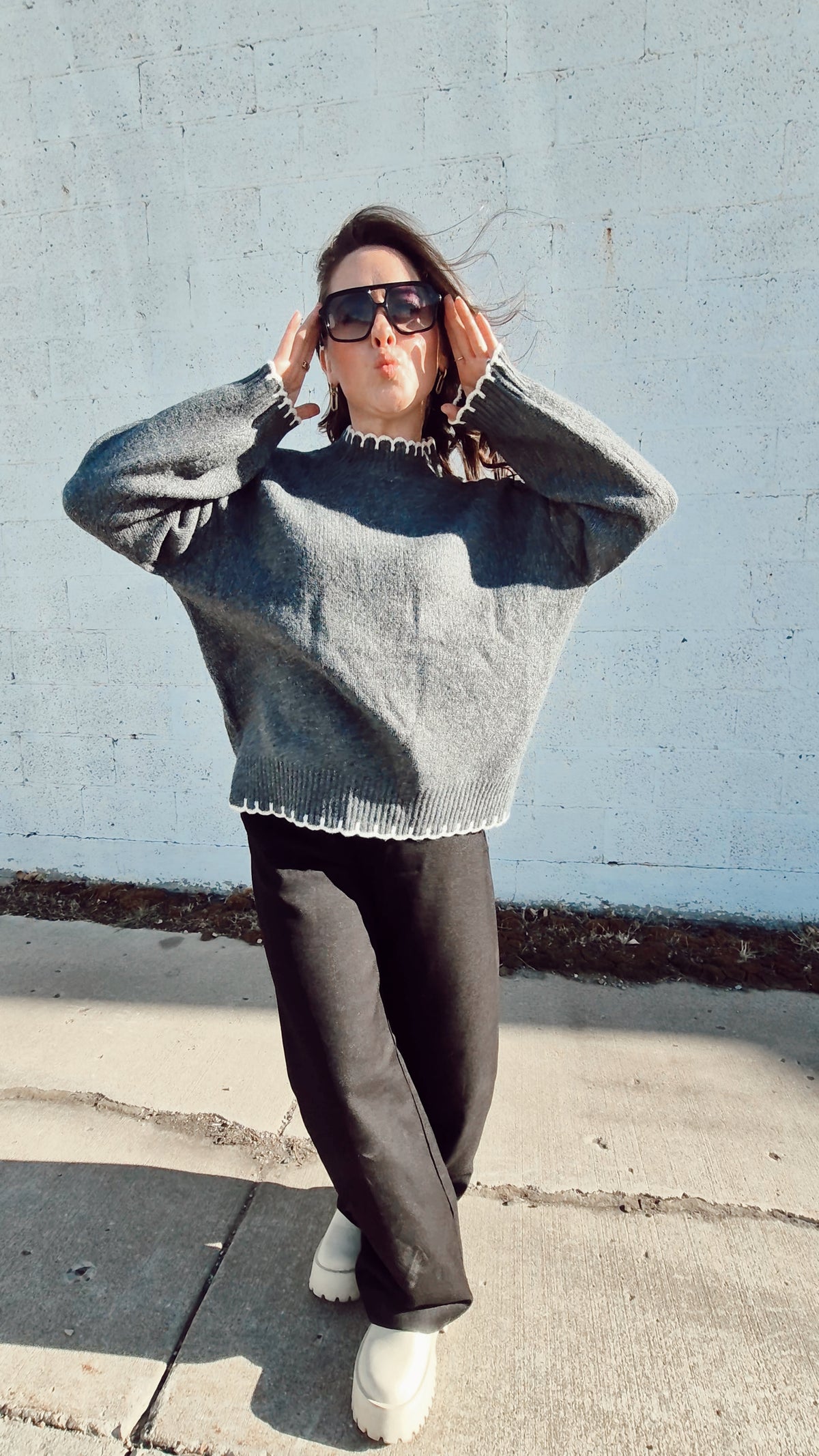 *NEW* Annie Scalloped Sweater
