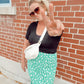 *FINAL SALE* Seeing Spots Midi Skirt