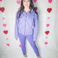 *FINAL SALE* Love & Leisure Zippered Hoodie