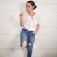 *NEW* Feeling Free Gauze Button Down